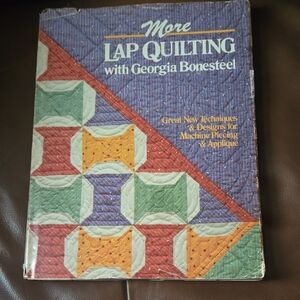 More Lap Quilting with - Quilting Book (Purple, Green, Orange, Red)